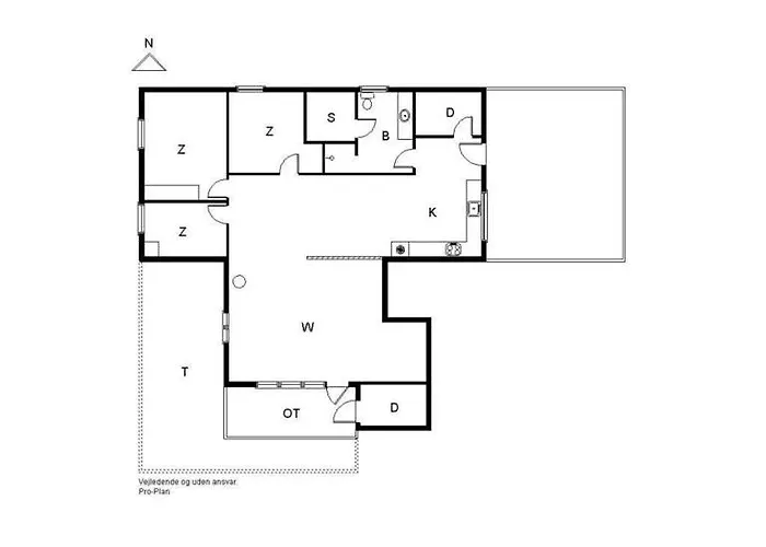 Сasa de vacaciones Sondervang Norre Nebel Ii